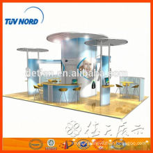 Rent exhibition stand portable booth trade show stand for exhibition display with stand banner in Shanghai